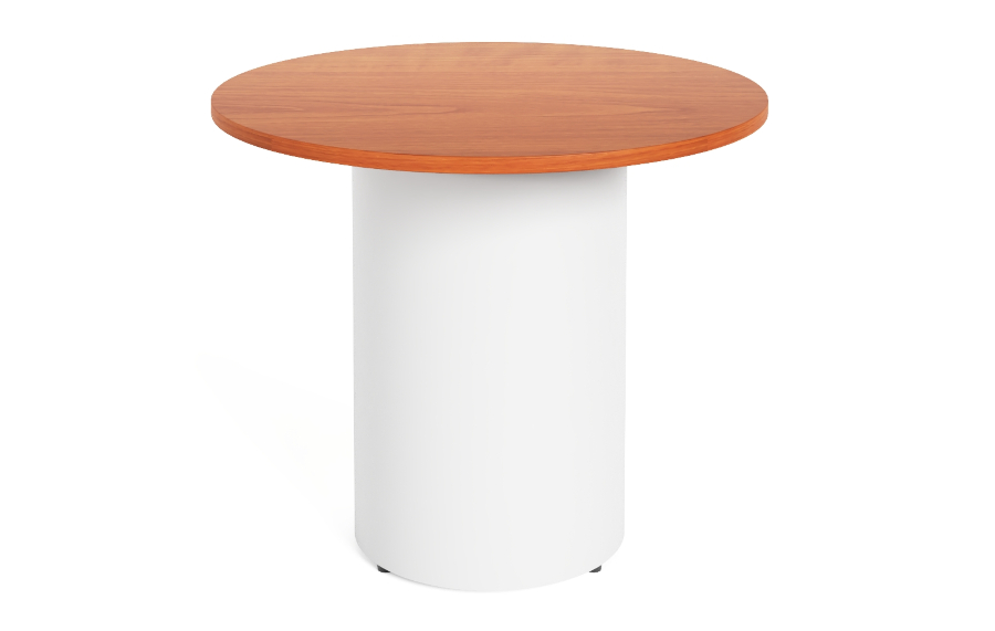 Cherry Top With White Drum Base